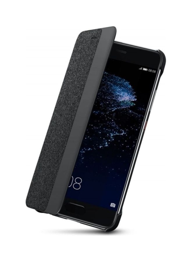 HUAWEI Protective Flip Cover For Huawei P10 Plus Dark Grey  - Image 2