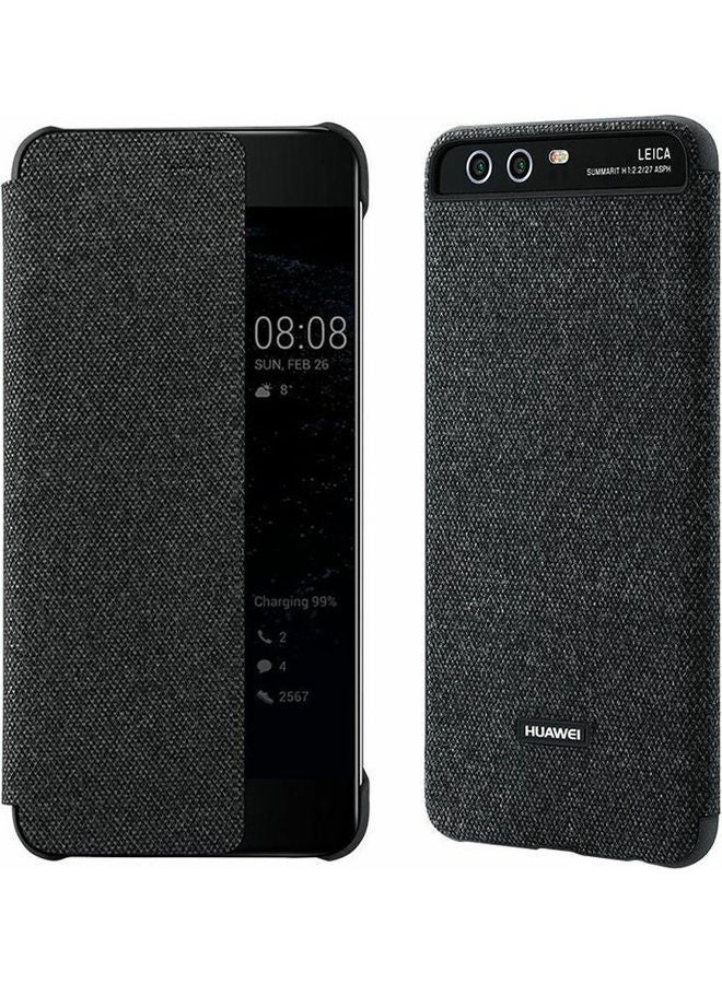 HUAWEI Protective Flip Cover For Huawei P10 Plus Dark Grey  - Image 1