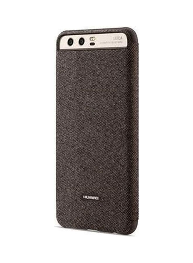 HUAWEI Protective Flip Cover For Huawei P10 Plus Brown  - Image 2