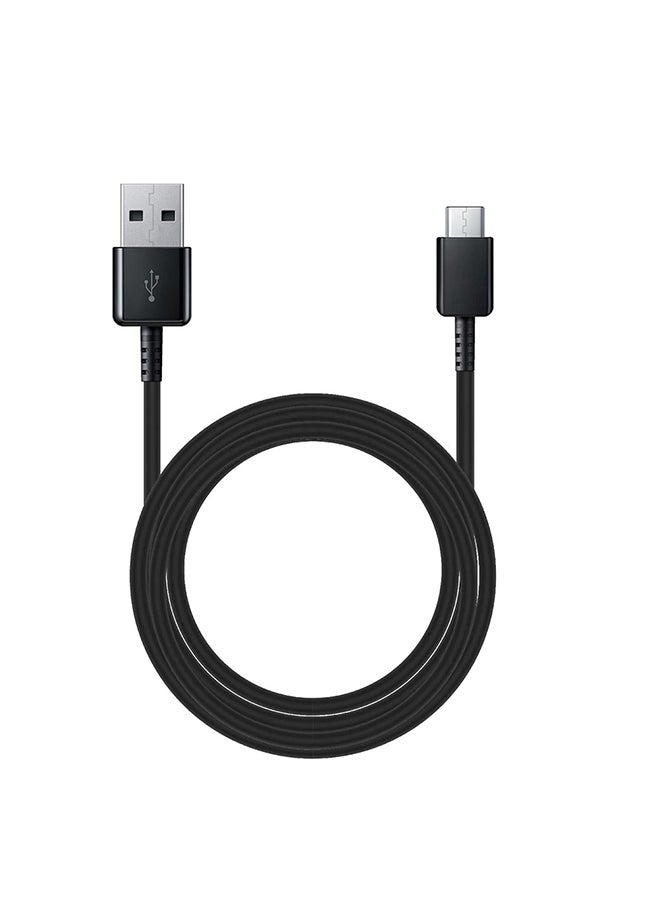 Samsung - USB Type C To Type A Fast Charging Data Cable Black - Image 1