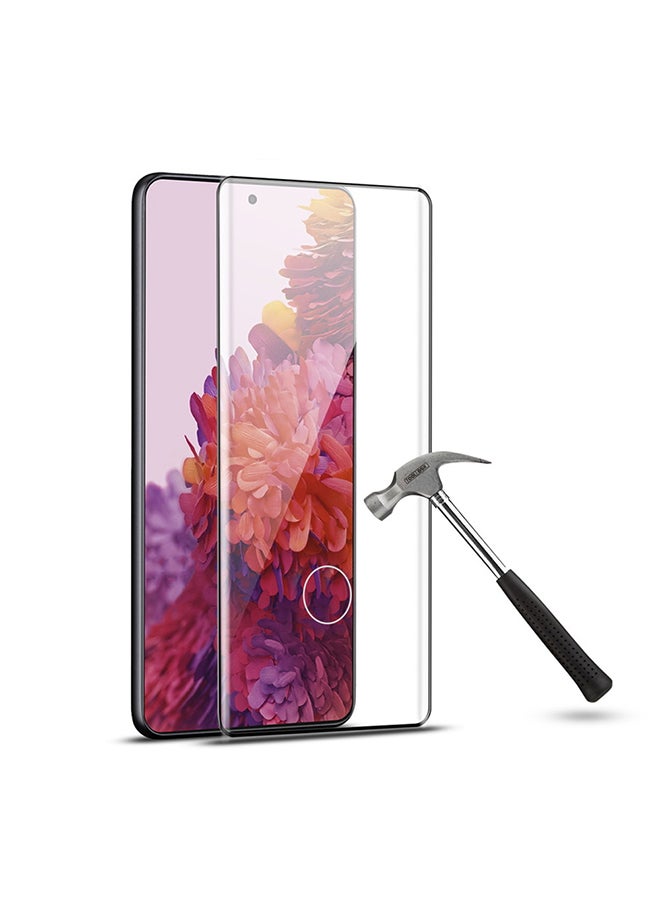 MARGOUN - Samsung Galaxy S21 Ultra 5G Screen Protector Tempered glass  6.8 inch Clear/Black - Image 1