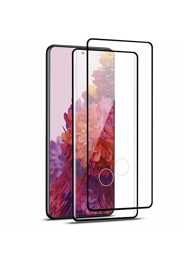 MARGOUN Pack of 2 for Samsung Galaxy S21 Ultra 5G Screen Protector Tempered glass  6.8 inch Clear/Black - Image 1