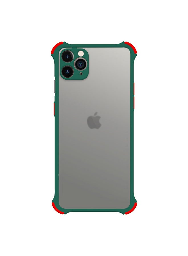MARGOUN Protective Case Cover For Apple iPhone 11 Pro Clear/Dark Green - Image 2