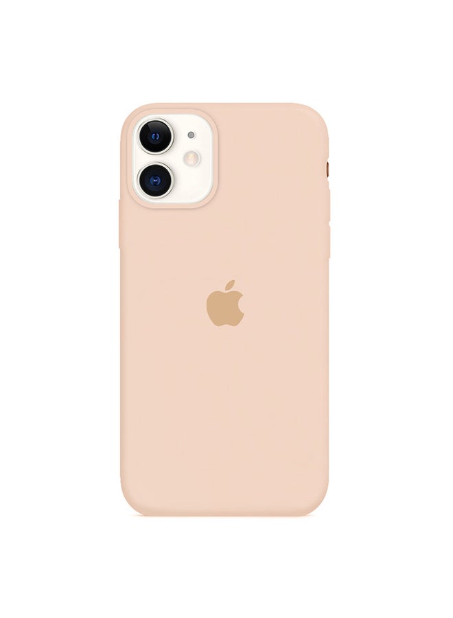 MARGOUN - Silicone Cover Case for iphone 12 Mini Pink Sand - Image 1