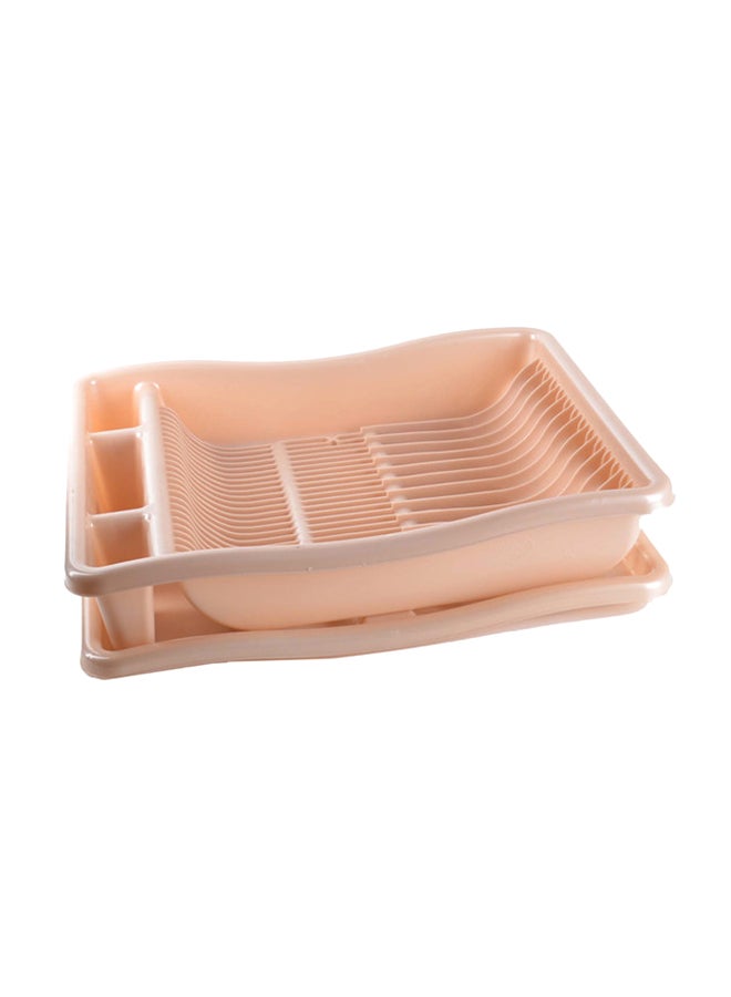 Dove Dish Drainer With Tray Beige 50x12x40cm  - Image 2