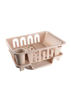 Dove Dish Drainer With Tray Beige 50x18x40cm  - Image 1