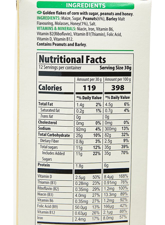 Kellogg's Honey And Nuts Corn Flakes 375grams  - Image 4
