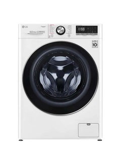 إل جي Front Automatic Washing Machine 10.5 Kg/ Dry 75%/ Turbo Wash/ Wi-Fi/ Direct Drive Motor With AI/ Chinese Industry WFV1214WHT1 White  - Image 1