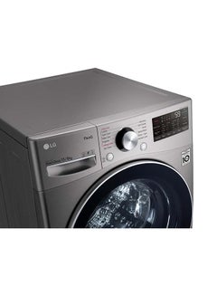 LG 15 Kg Washer With 8 Kg Dryer Front Load Washing Machine WS1508XMT Steel Silver  - Image 4