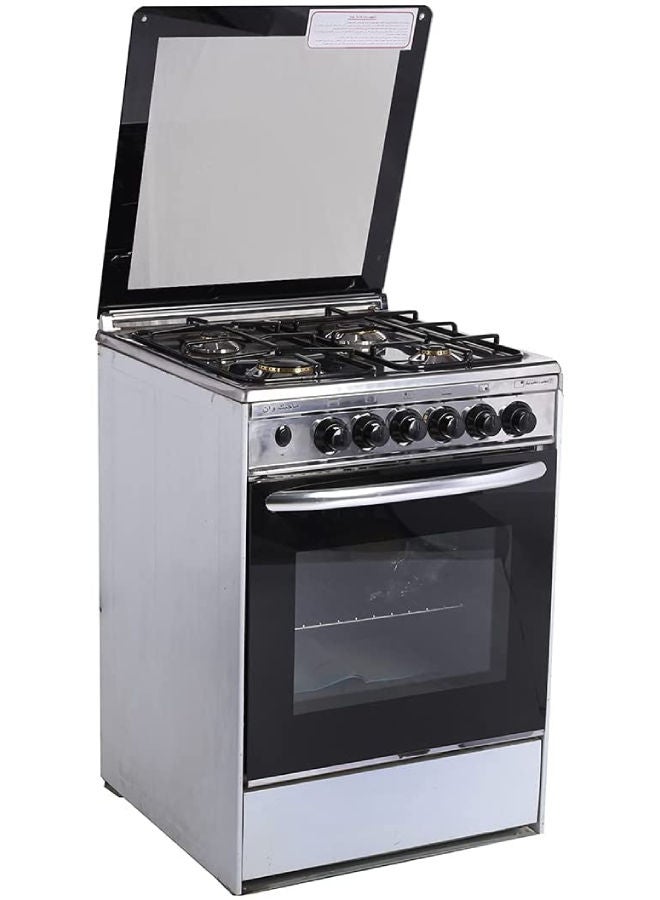 TECNOGAS Gas Cooker 55x55 CM Magic 2 2055 stainless steel  - Image 1