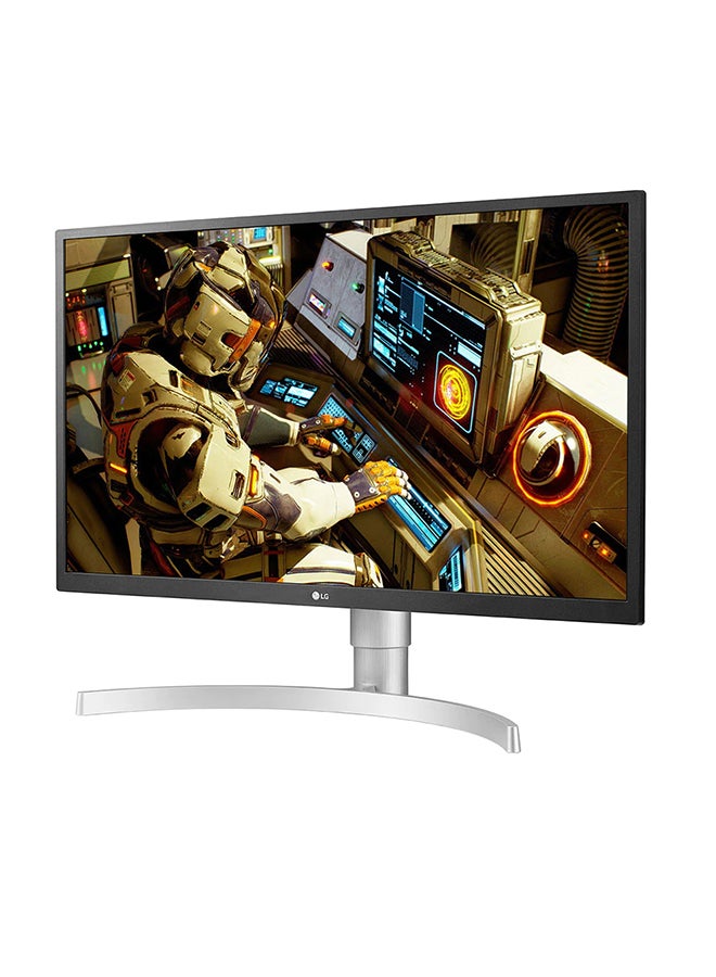 LG - 27UL550-W 27 inch IPS LED UHD Monitor With 60Hz, AMD FreeSync and HDMI White - Image 1