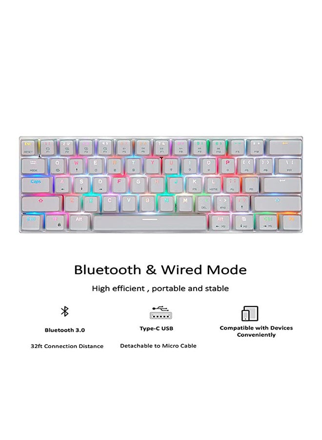 Wired Mechanical Keyboard White