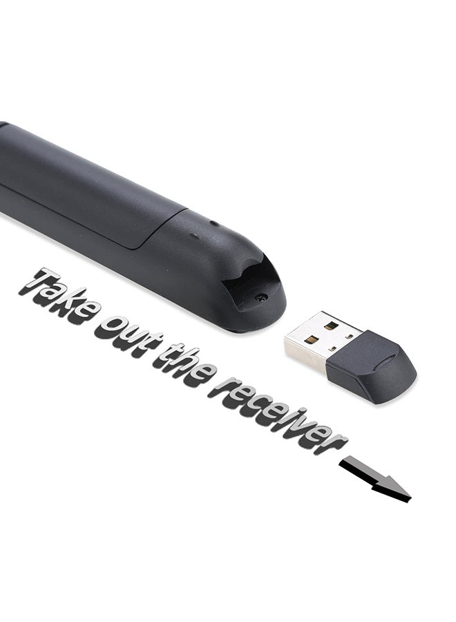 Wireless PowerPoint Remote Controller Pen With USB Receiver Black - v1648549731/N40674061A_3