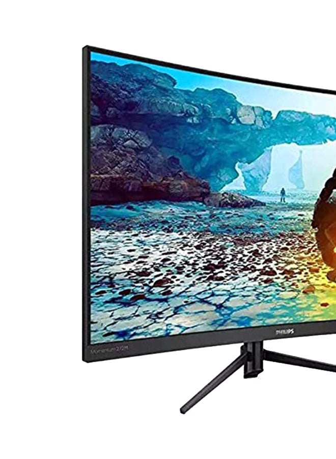 Philips - 27-inch curved gaming monitor, 272M8CZ, FHD with VA panel, 165 Hz refresh rate, 1ms response rate, AMD FreeSync, DisplayPort/HDMI  connectivity Black - Image 1