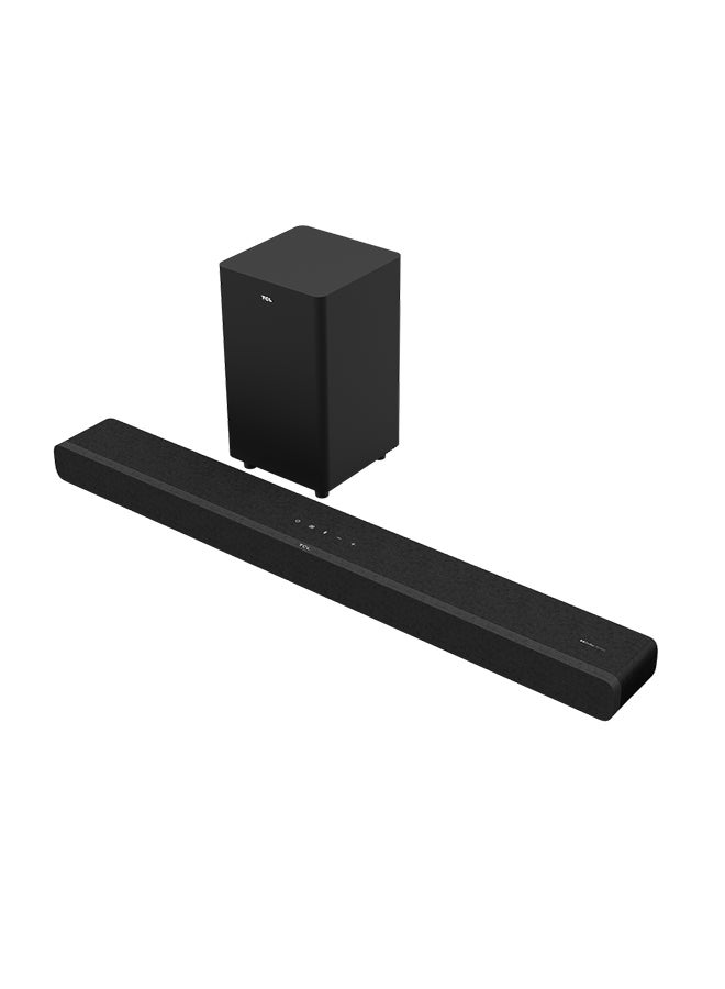 TCL - 3.1.2 Channel Bluetooth Sound Bar TS-8132 Black TS-8132 Black - Image 1