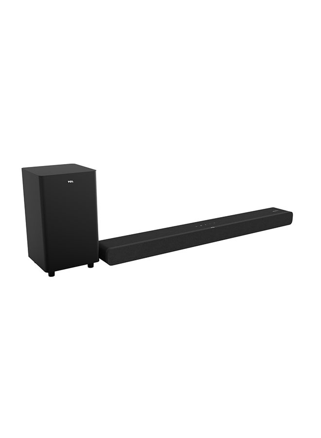 TCL - 3.1.2 Channel Bluetooth Sound Bar TS-8132 Black TS-8132 Black - Image 1