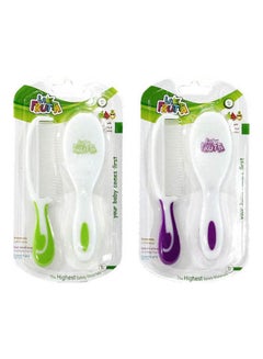 La Frutta 2-Piece Brush And Comb Set  - Image 1