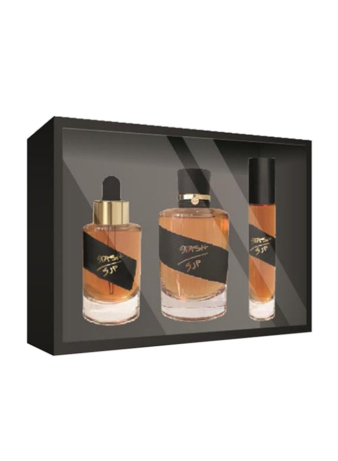 SARAH JESSICA PARKER - Stash 3-Piece Gift Set - Hair And Body Elixir Oil, EDP Elixir Spray, EDP Elixir Rollerball 30ml, 50ml, 10ml - Image 1
