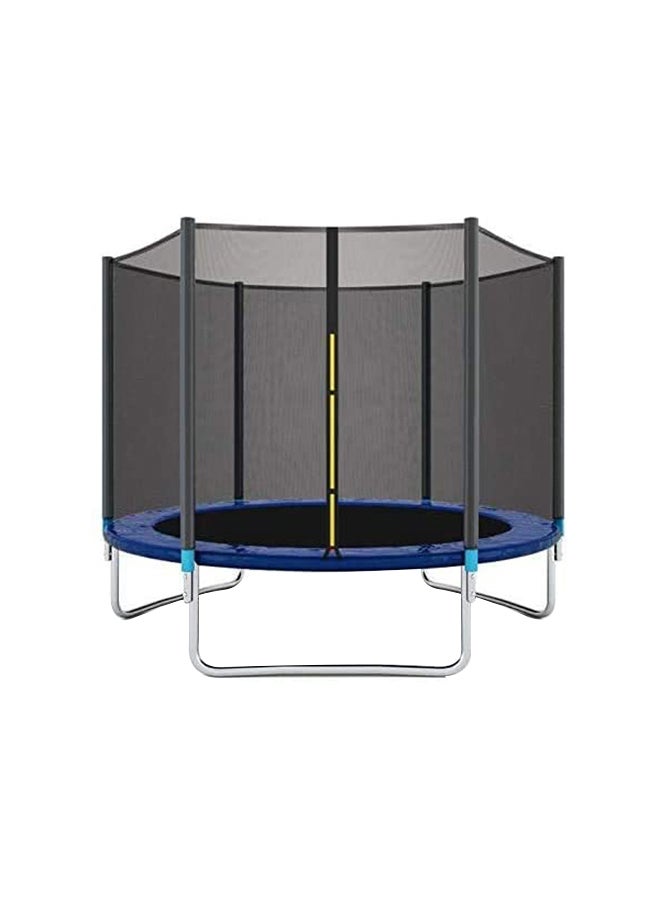 6ft Fitness Trampoline Park Rebounder Playground Equipment With Safety Net 183x183x200cm  - Image 1
