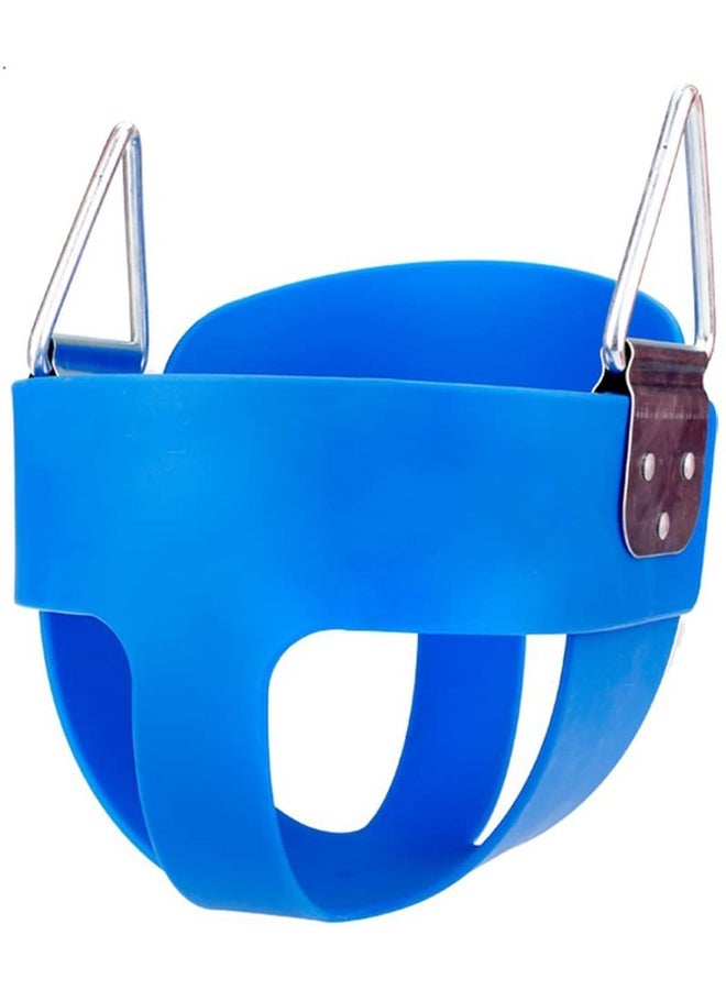 مجموعة مقعد التأرجح مع خطاف وسلسلة - أزرق - Image 5