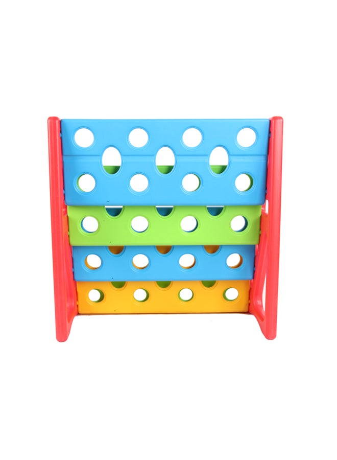 XIANGYU Children Furniture Colorful Bookshelf For Kindergarten 80x80x40cm - Image 3