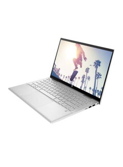 HP Pavilion X360 14-DY0011NE (Upgraded Version) Laptop With 14-Inch Display, Core i5-1135G7 Processor/8GB RAM/512GB SSD/Intel Iris Xe Graphics/International Version/Windows 11 English/Arabic Silver  - Image 2