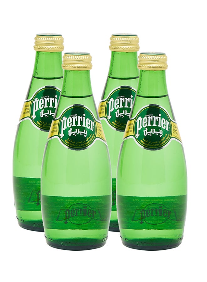 بيرير مياه معدنية طبيعية فوارة 330ملليلتر عبوة من 4 قطع - Image 1