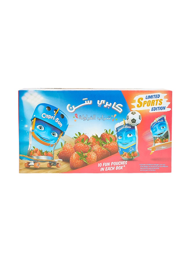 Capri-Sun - Strawberry Juice 200ml Pack of 10 - Image 1