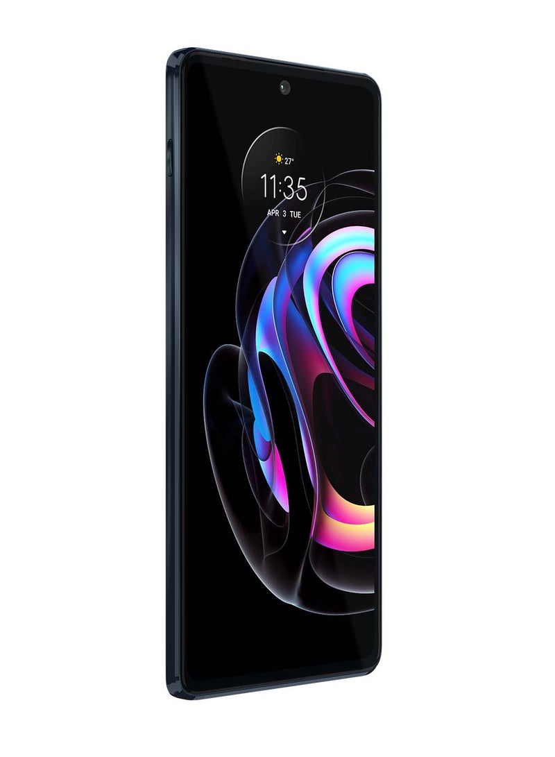 Motorola - Edge 20 Pro Dual SIM Midnight Blue 12 GB RAM 256 GB 5G With Lenovo Tab M8,2 GB RAM,16 GB ROM - Middle East Version - Image 1