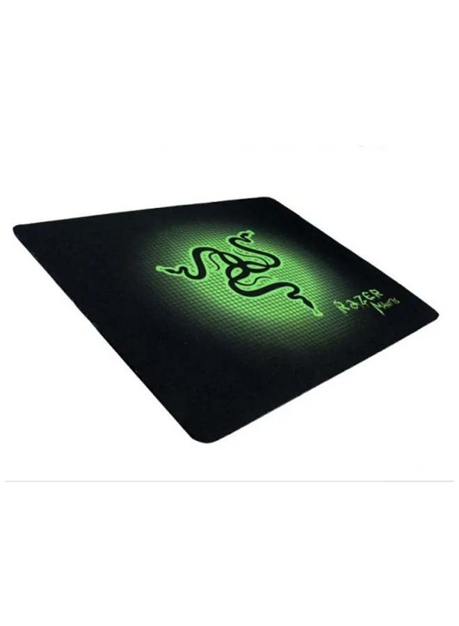 Anti Slip Gaming Mouse Pad Black/Green - Image 1
