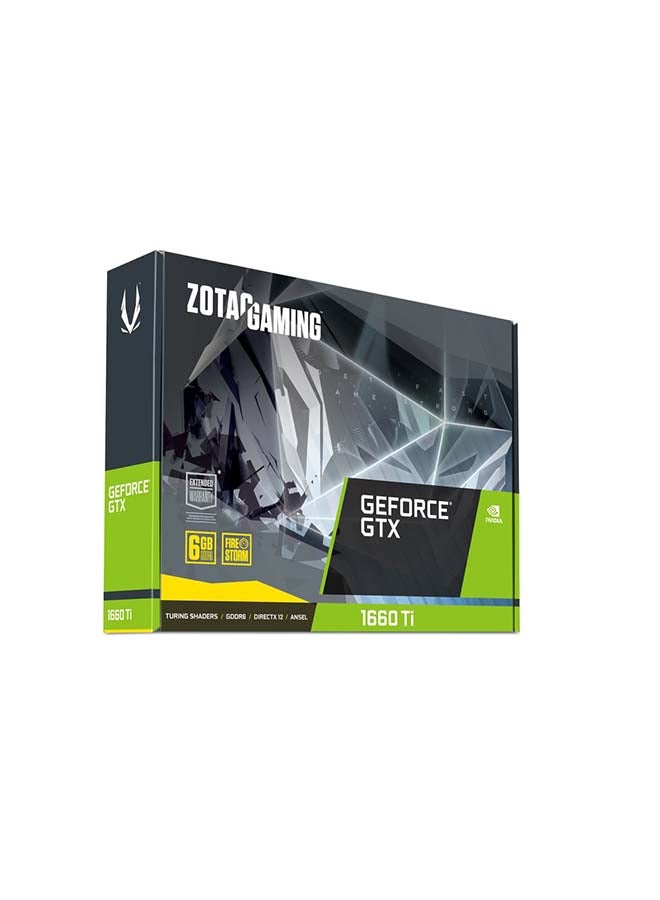 ZOTAC - GeForce GTX 1660 Ti 6GB GDDR6 Gaming Fan ZT-T16610F-10L Multicolour - Image 1