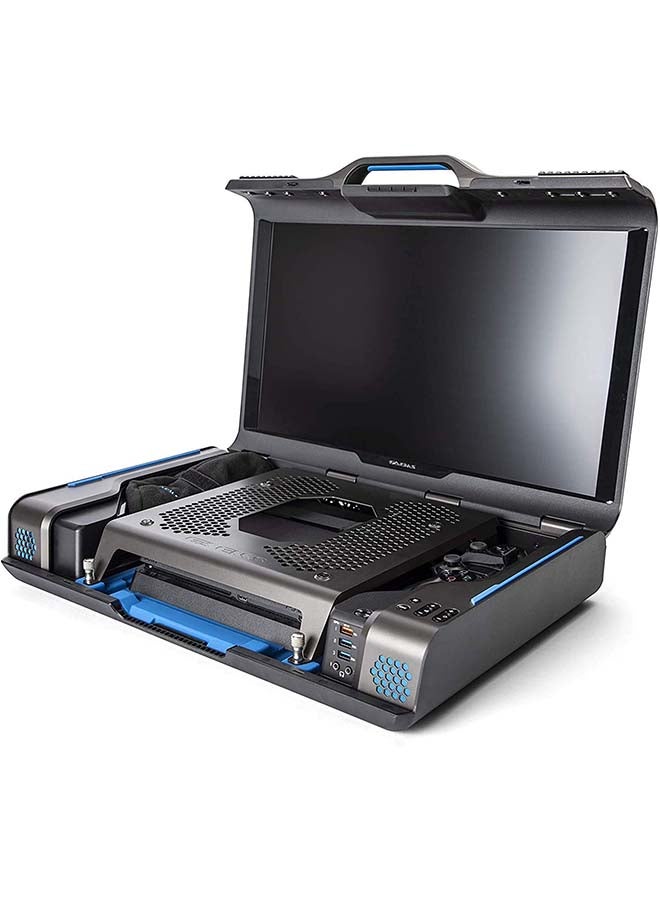 GAEMS - Guardian Pro XP 2K Gaming Monitor Black/Blue - Image 1