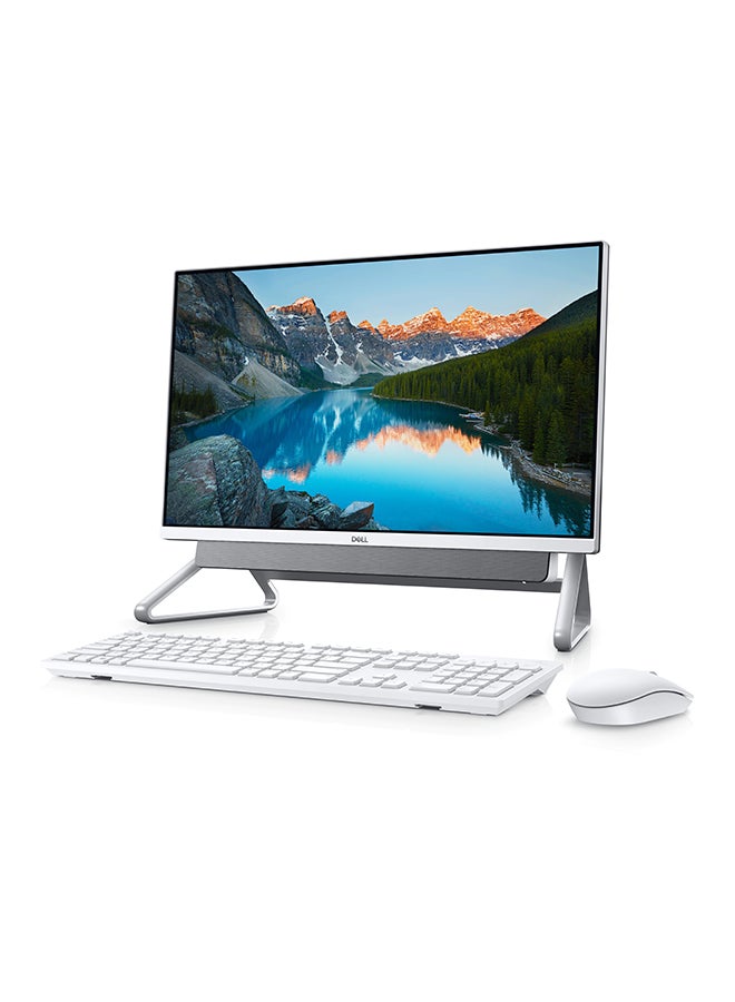 DELL INSPIRON 5400 All In One Desktop With 24-Inch Display, Core i5 Processer/8GB RAM/1TB HDD + 256GB SSD/2GB VGA Graphics English Silver - Image 3