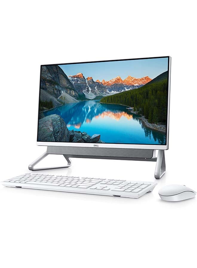 DELL INSPIRON 5400 All In One Desktop With 24-Inch Display, Core i5 Processer/8GB RAM/1TB HDD + 256GB SSD/2GB VGA Graphics English Silver - Image 2