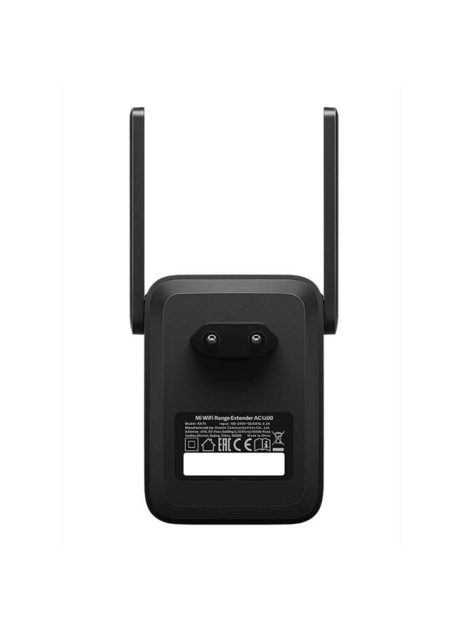 WiFi Range Extender AC1200 Black