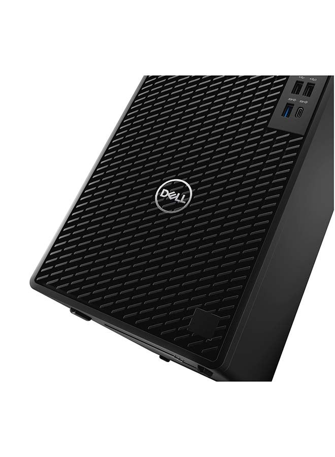DELL - Optiplex 7090MT Tower PC, Core i7 10th Generation/8GB RAM/1TB HDD+256GB SSD/Intel UHD Graphics International Version Black - Image 1