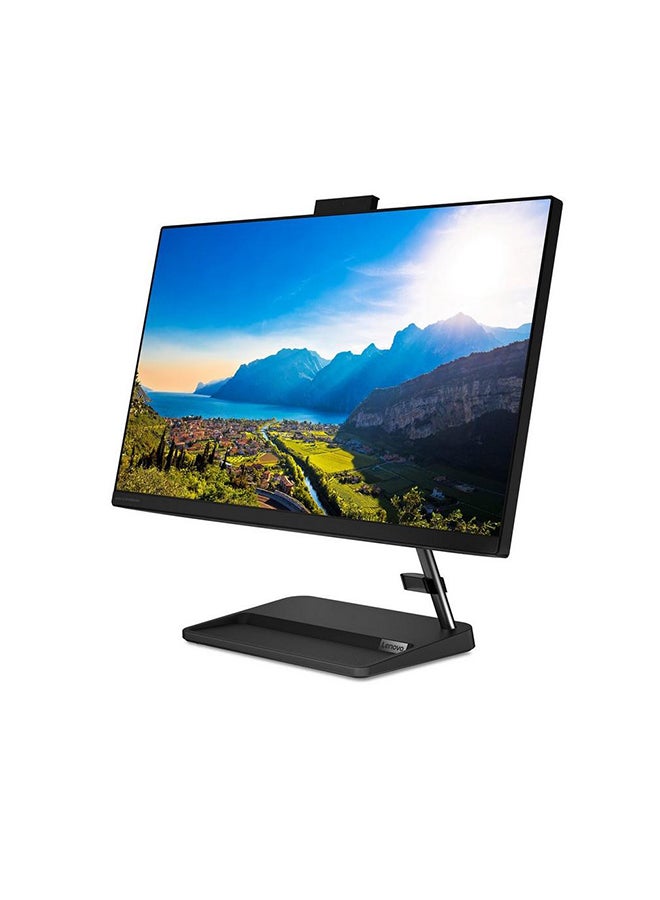لينوفو IdeaCentre 3 24ITL6 All-In-One Desktop With 23.8-Inch Touch Screen FHD Display, Core i7 Processor/8GB RAM/512GB SSD/Windows 10/Intel Iris Xe Graphic Card English/Arabic Black - Image 3