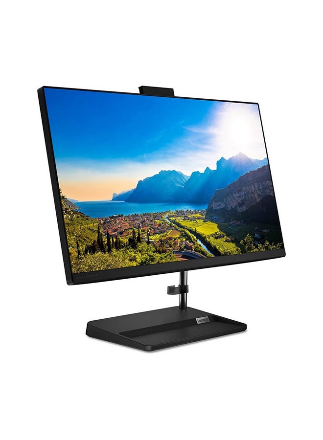 لينوفو IdeaCentre 3 24ITL6 All-In-One Desktop With 23.8-Inch Touch Screen FHD Display, Core i7 Processor/8GB RAM/512GB SSD/Windows 10/Intel Iris Xe Graphic Card English/Arabic Black - Image 4