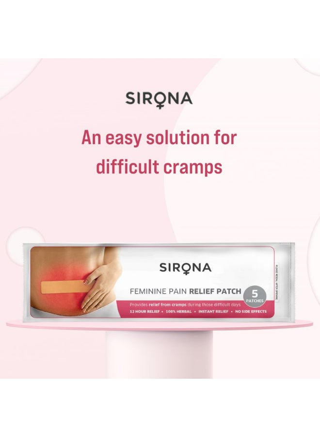 Sirona - Pack of 2 Herbal Period Pain Relief Patches - Image 1
