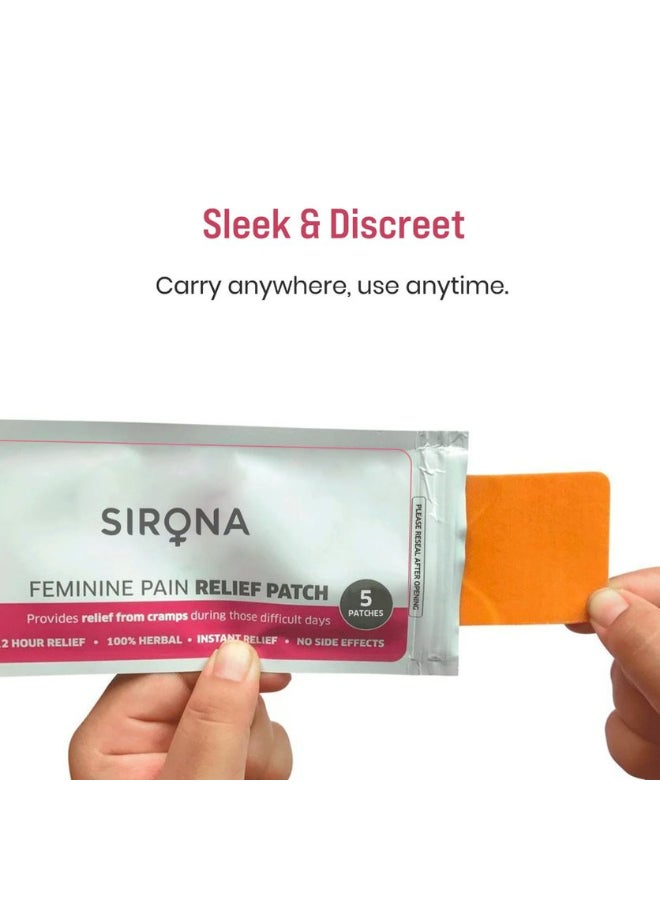 Sirona - Pack of 2 Herbal Period Pain Relief Patches - Image 1
