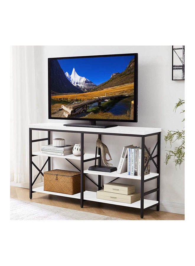 Home Gallery london Assembled  TV stand White 77x34x77cm - Image 2