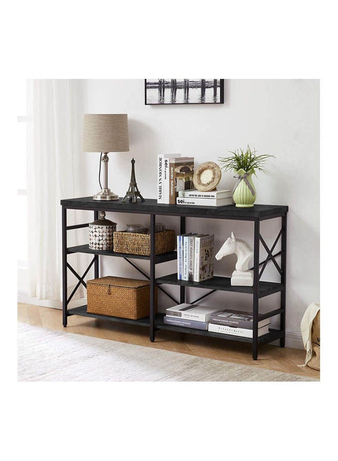 Home Gallery london Assembled  TV stand Black 77x34x77cm - Image 1