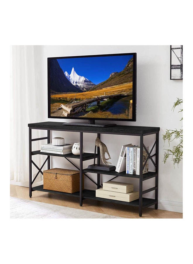 Home Gallery london Assembled  TV stand Black 77x34x77cm - Image 2