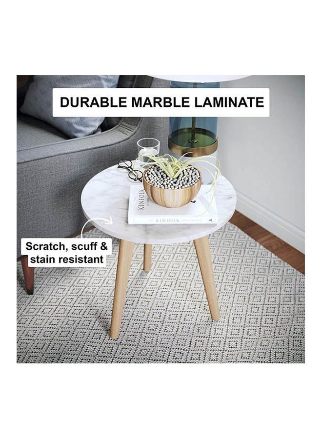 Home Gallery Natural  Table Beige 45x45x50cm - Image 4