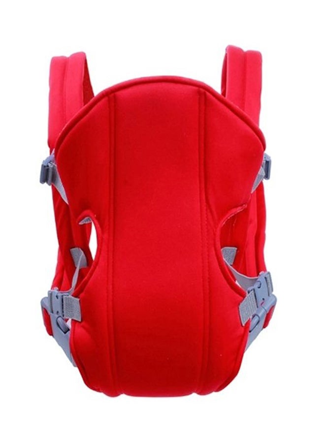 Generic - 4-In-1 Kids Adjustable Carrier With Comfortable Head Support And Buckle Strap - Red - Image 1