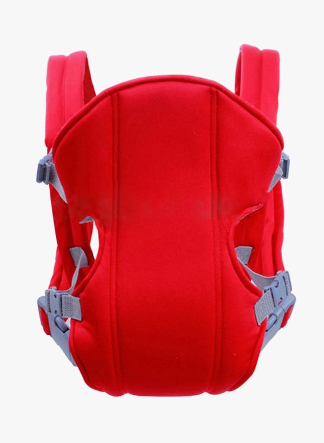 Generic - 4-In-1 Kids Adjustable Carrier With Comfortable Head Support And Buckle Strap - Red - Image 1