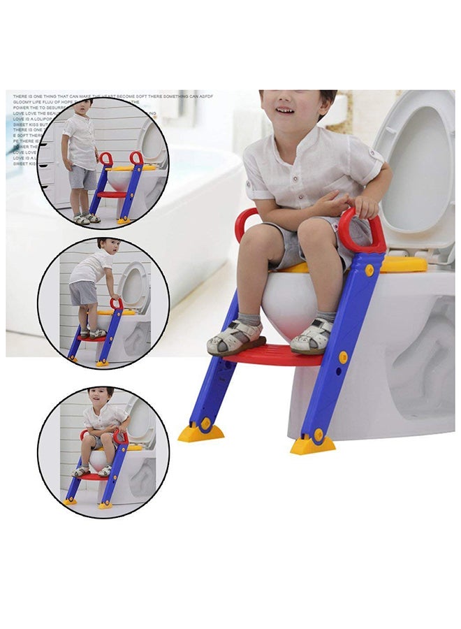 Generic - Non-toxic Specially Designed Adjustable Ladder Potty Training Chair for Kids - Image 1