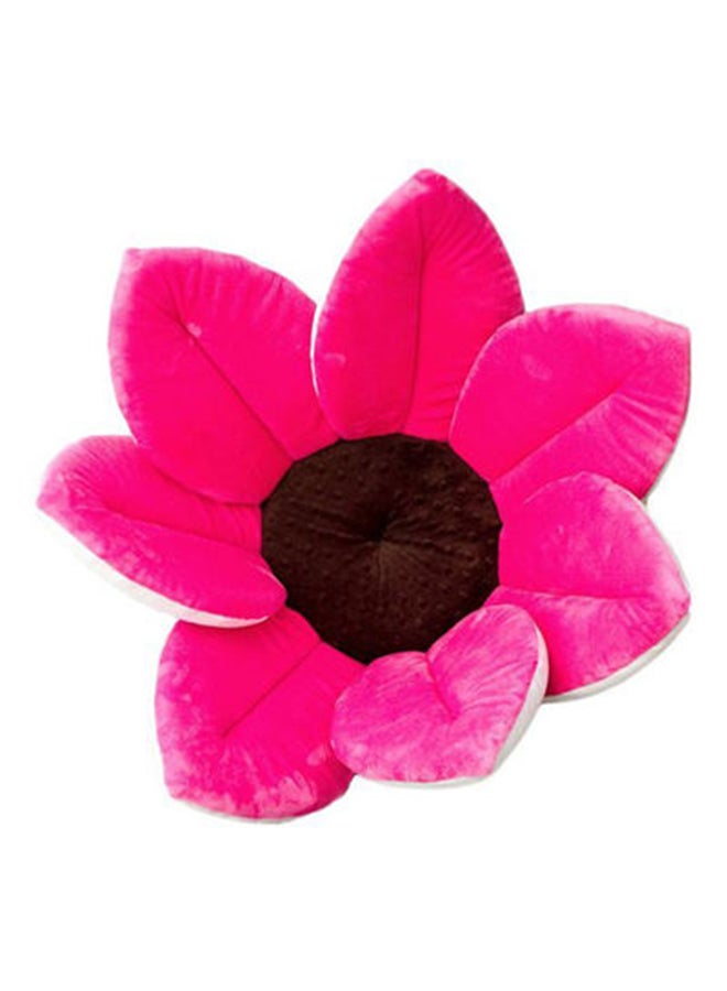 Generic - Incredibly Soft Lightweight Portable Flower Shaped Sponge Bath Mat for Kids-Pink - Image 1
