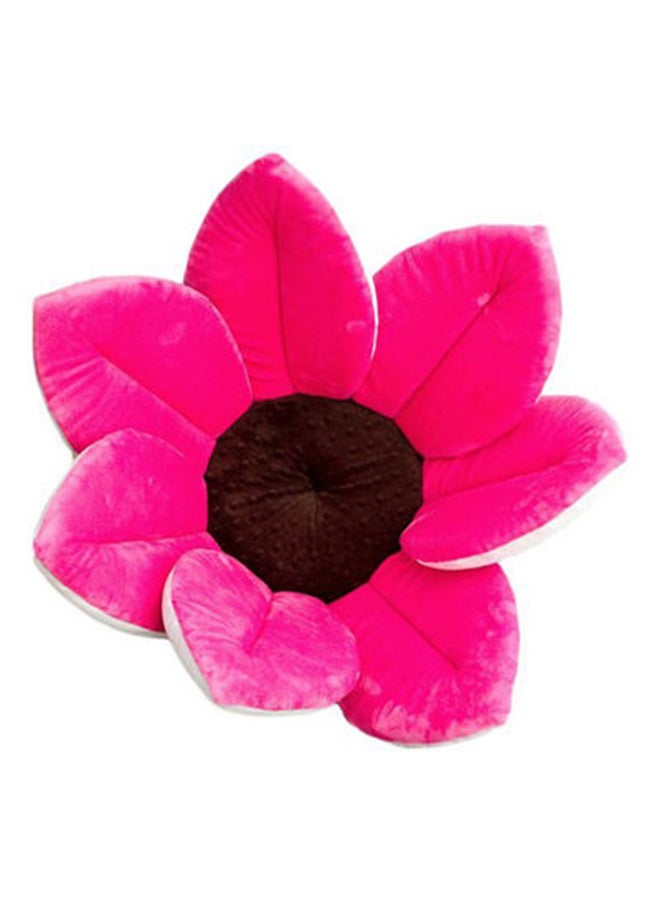 Generic - Incredibly Soft Lightweight Portable Flower Shaped Sponge Bath Mat for Kids-Pink - Image 1