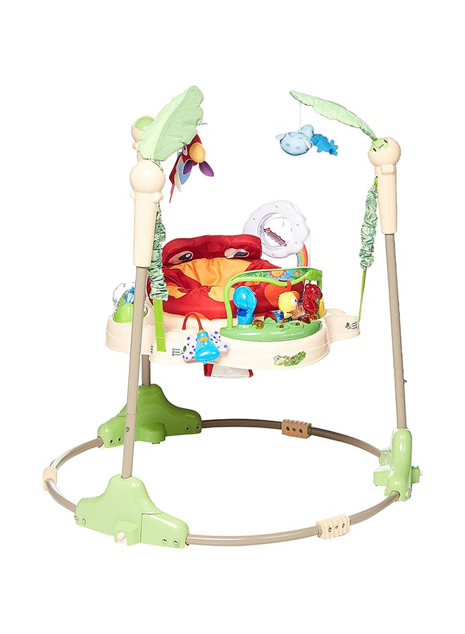 Jumparoo Rainforest Baby Bouncing Jumper Walker With Music And Lights - Image 3